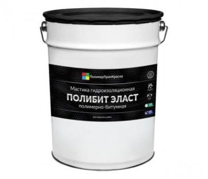 ПОЛИБИТЭЛАСТ Мастика гидроизоляционная полимерно-битумная (каучуково-битумная)